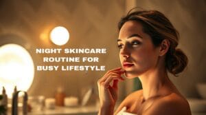 Read more about the article A time-saving night skincare routine for a busy lifestyle to nourish and protect your skin overnight.
